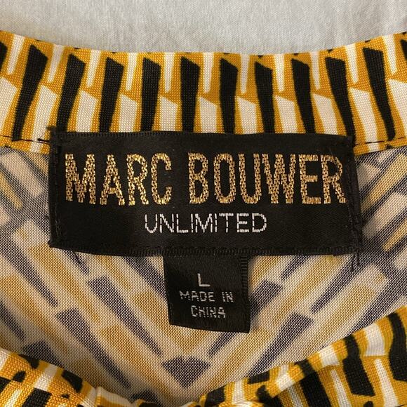 Marc Bouwer Unlimited Geometric Print Shift Dress Size Large - Picture 3 of 7